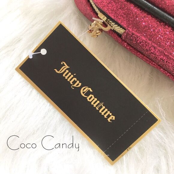 🆕Juicy Couture Logo Pink Cosmetic Case - Picture 5 of 7